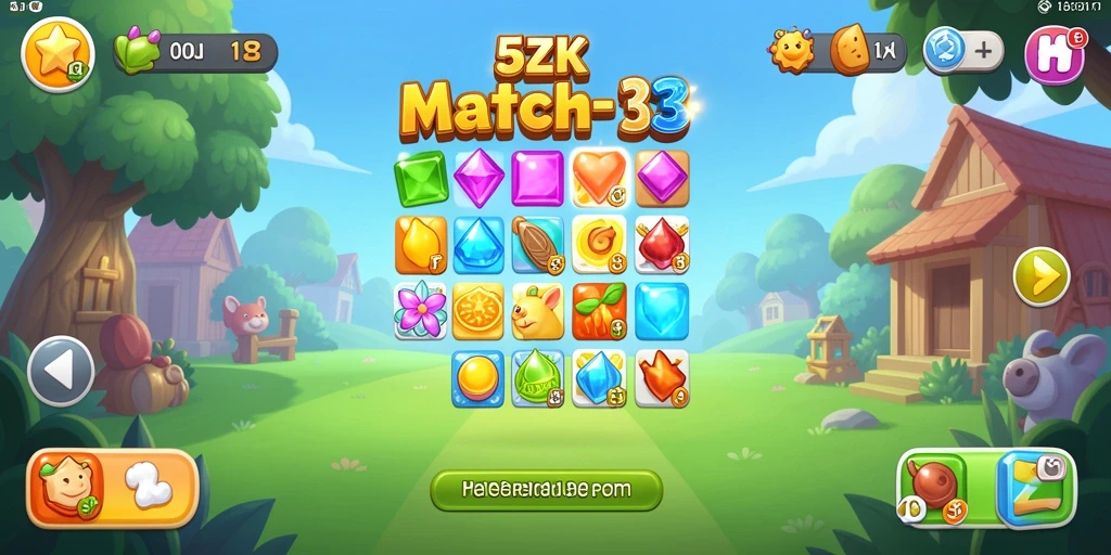 Tampilan gameplay menarik dan menantang di 5ZK.