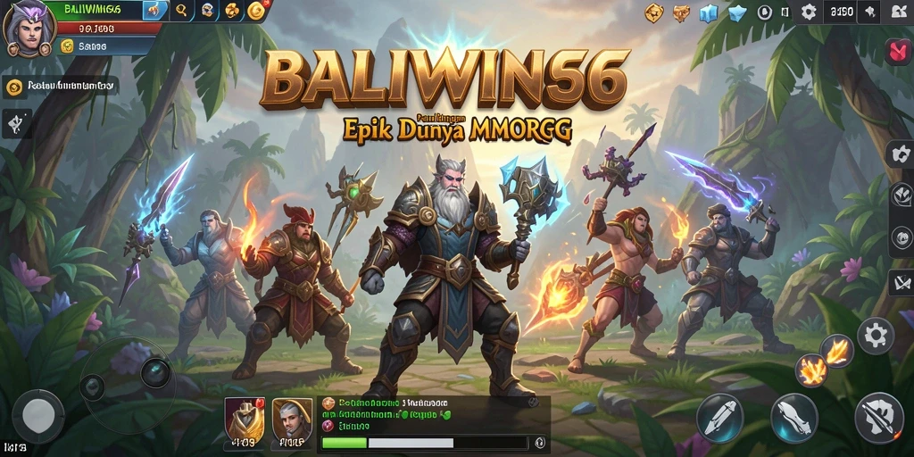 Tampilan menarik dari gameplay BALIWIN66 di dunia MMORPG.
