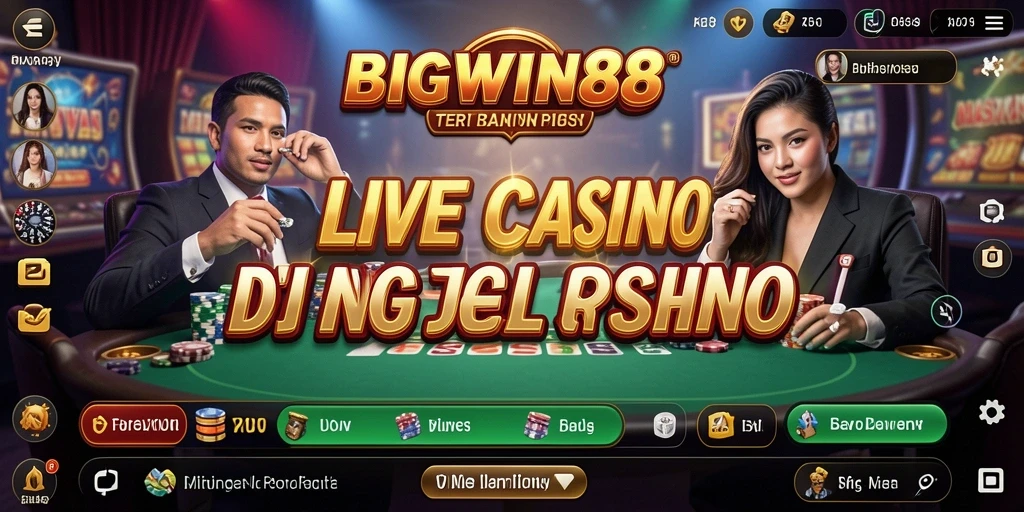 Gameplay Live Casino yang menarik dan interaktif di BIGWIN88.