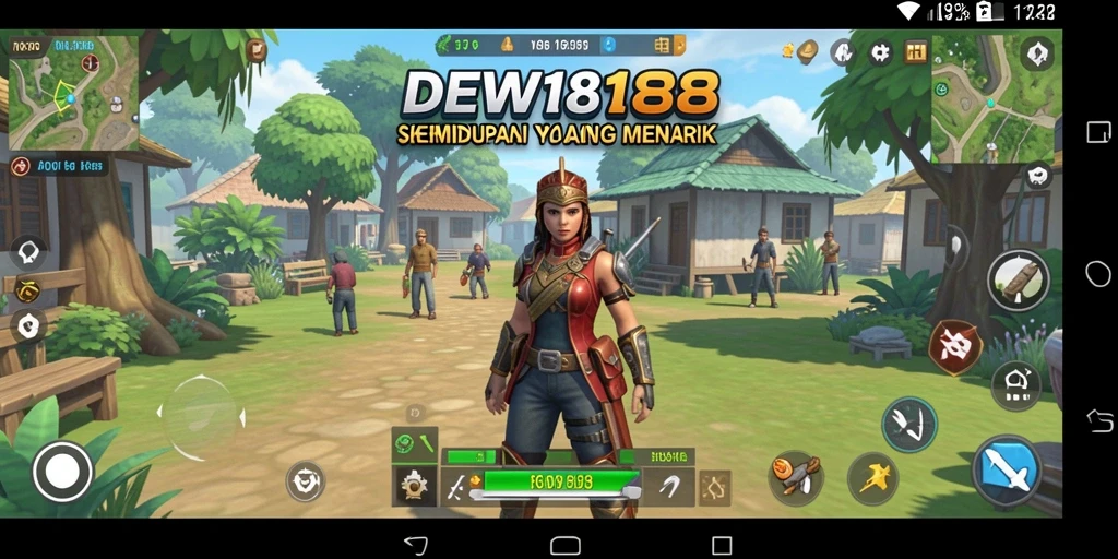Tampilan menarik dari gameplay DEWI188 yang penuh warna.