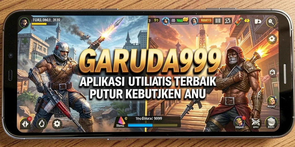 Tampilan intuitif dari aplikasi GARUDA999 untuk pengelolaan tugas.