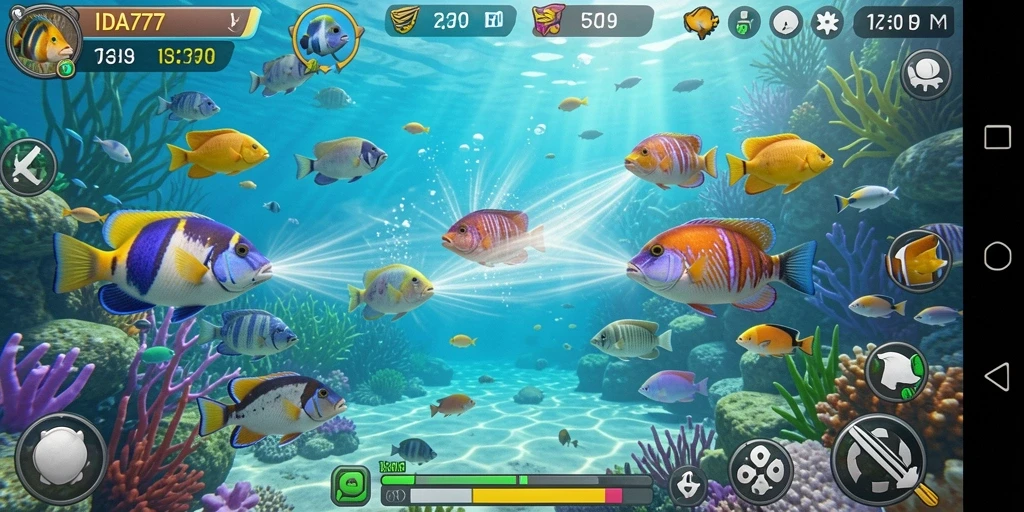 Screenshot gameplay menampilkan aksi seru dalam IDA777.