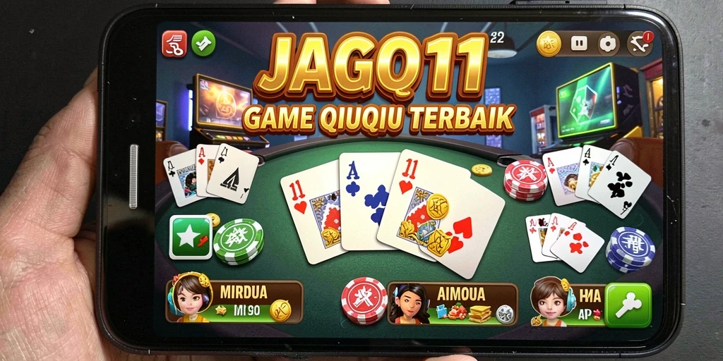 Tampilan screenshot JAGO11 yang menarik saat gameplay QiuQiu.
