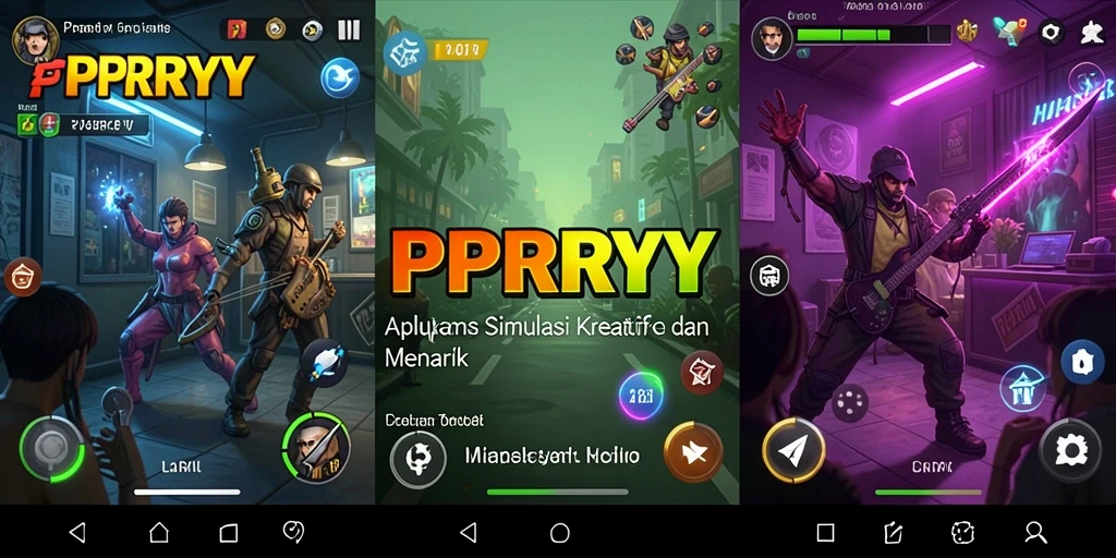 Screenshot gameplay PPRRYY dengan fitur simulasi yang mengesankan.